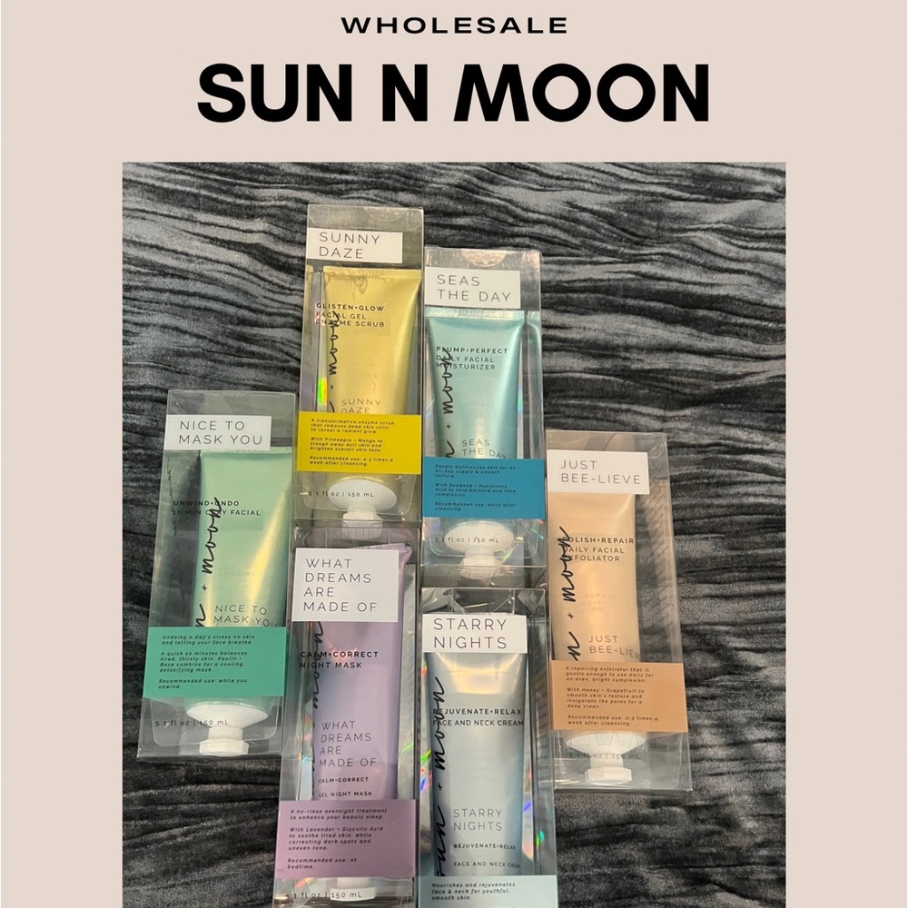📍10 Piece Bundle Sun N Moon Skincare